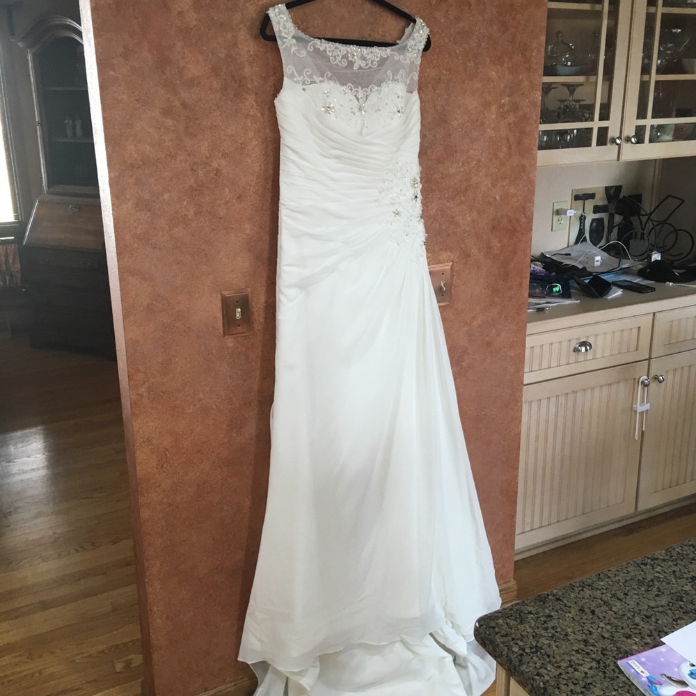 Embellished Ivory Wedding Gown